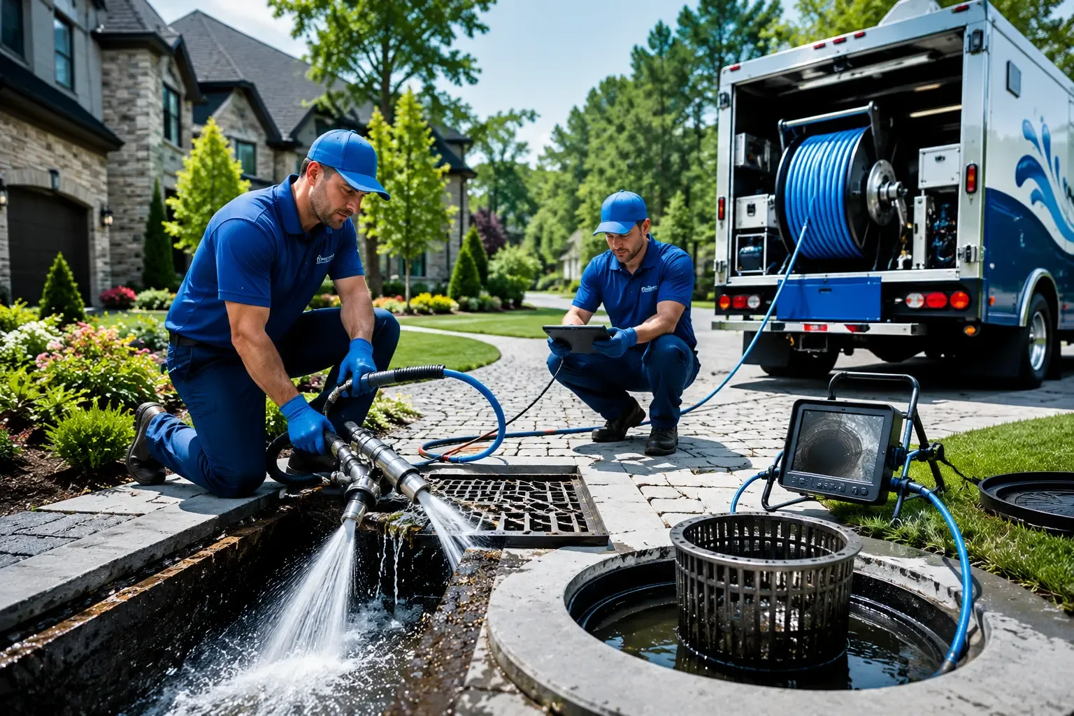 Local outdoor drain cleaning professionals in Butte Des Morts, WI