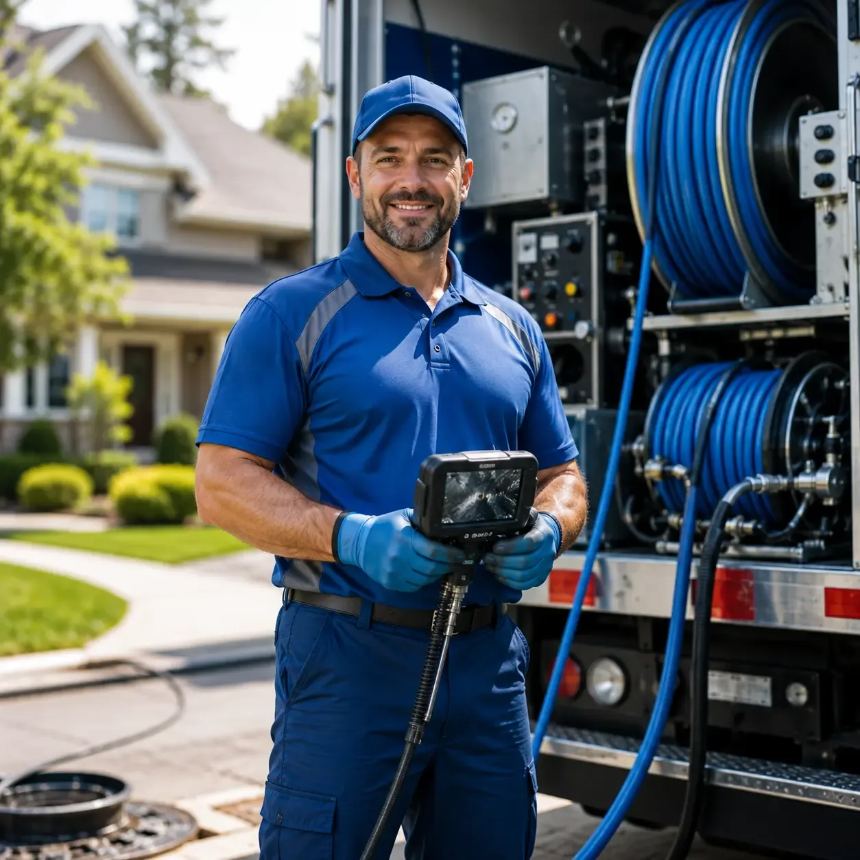 Local outdoor drain cleaning specialists in Butte Des Morts, WI